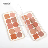 Miss Rose 10-Colors Clover Blusher Palette MISS ROSE  