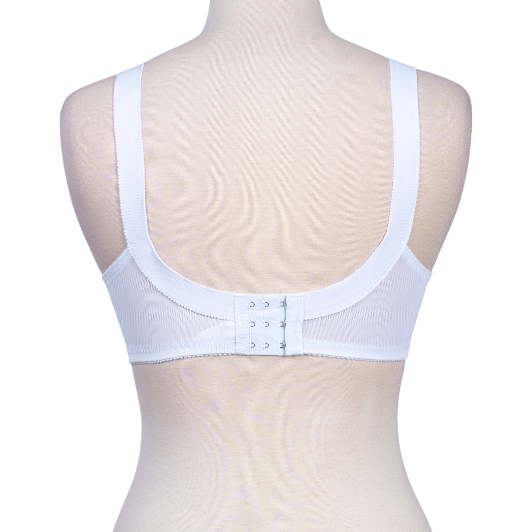 Dourine League Bra - White 004