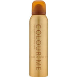 Color Me Men Gold Body Spray 150ml Color Me  