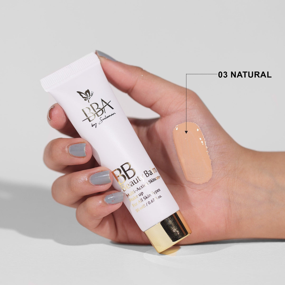 BB Cream (Tinted Moisturizer Multi-Action Skincare + Make up) 20ml