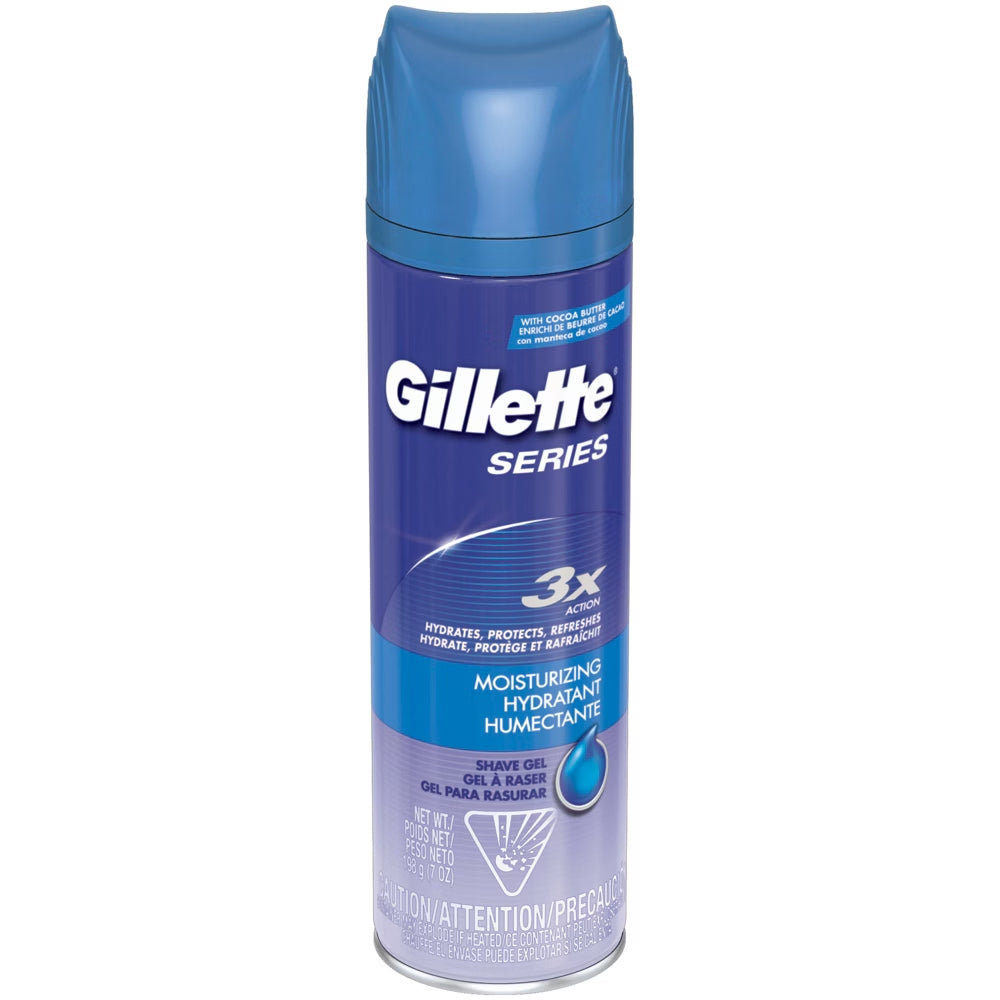Gillette Moisturizing Hydratant Humectante Shave Gel 198g