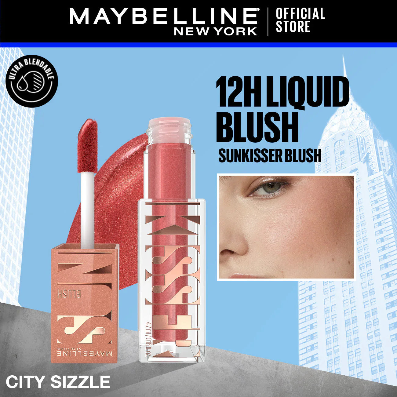 Sunkisser Multi-use Liquid Blush and Bronzer