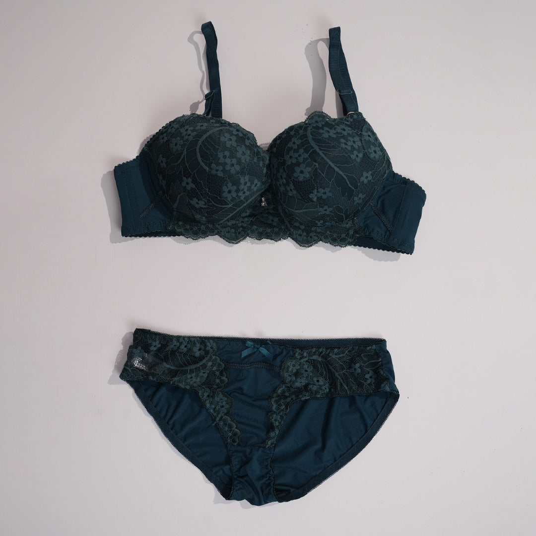 Push Up Wire Bra Set - A2034