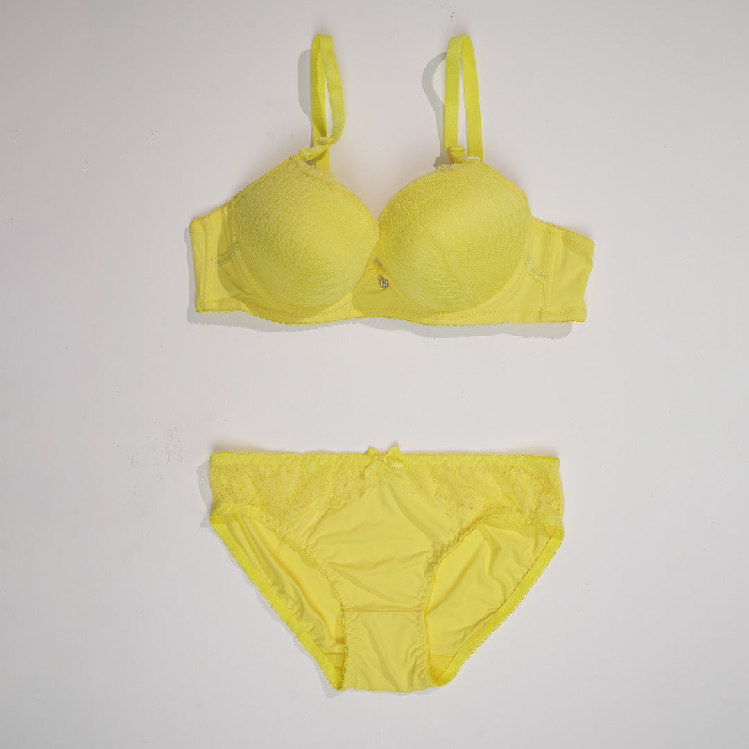Push Up Wire Bra Set - 2324