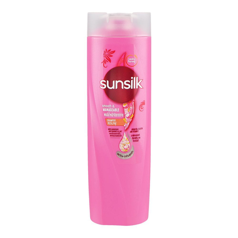 Sunsilk Smooth & Manageable Shampoo 300ml (Imported)