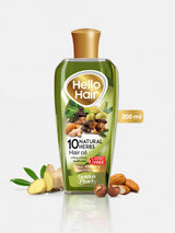 Golden Pearl Hello Hair 10 Natural Herbal Hair Oil - 200ml Golden Pearl  