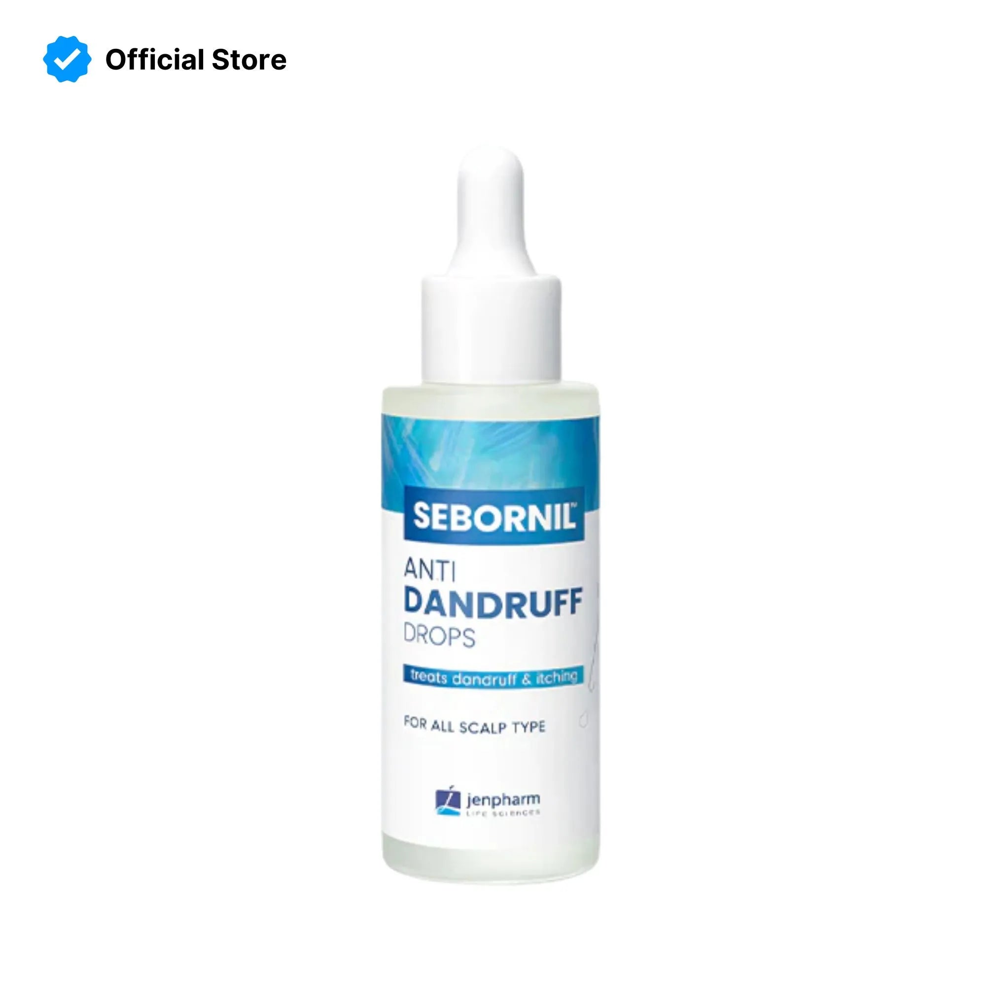 Jenpharm Sebornil Anti Dandruff Drops - 50ml