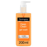 Neutrogena, deep clean, gel wash, 200ml Neutrogena  