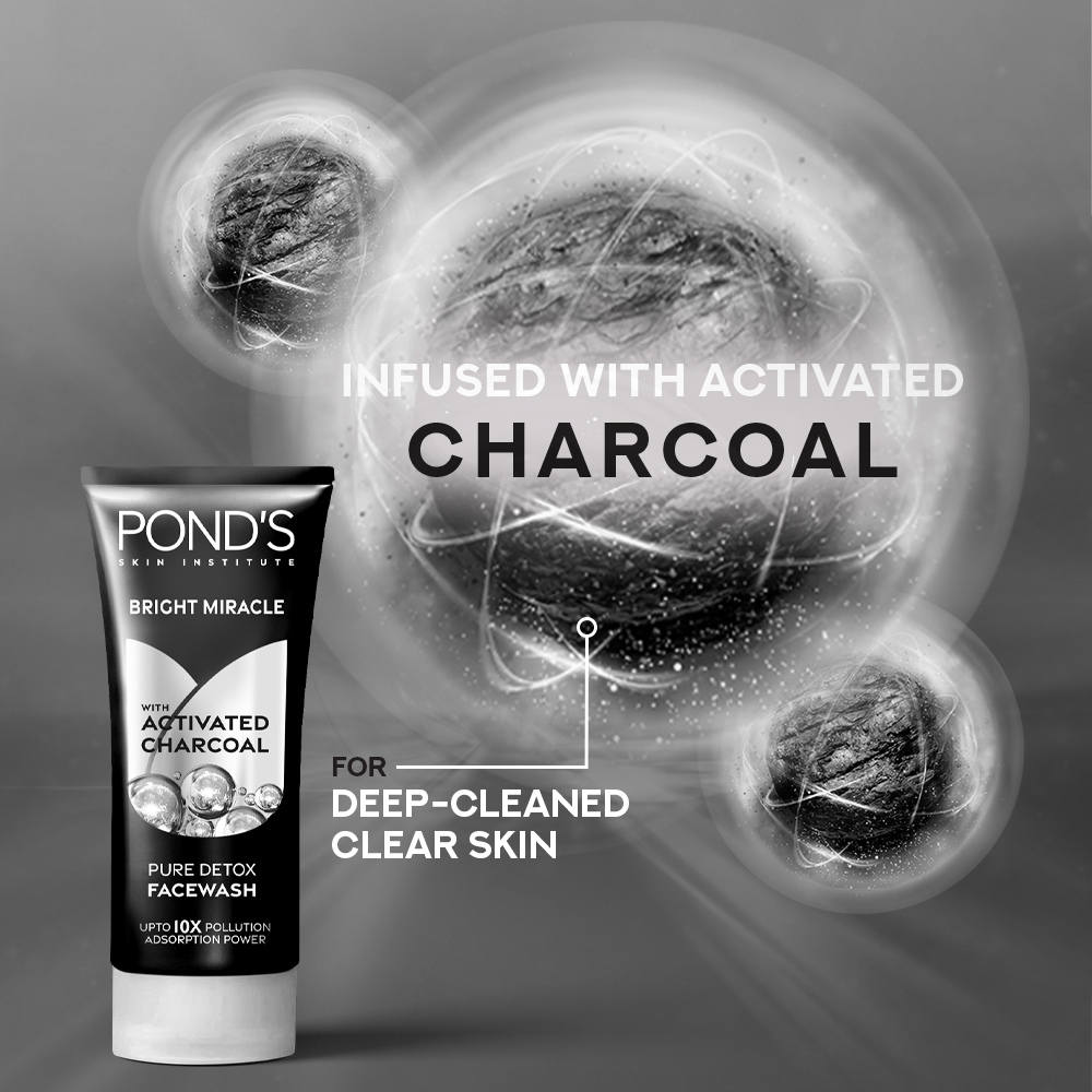 POND'S - PURE DETOX FACEWASH 100G