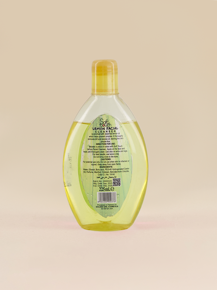 Lemon Facial Cleanser