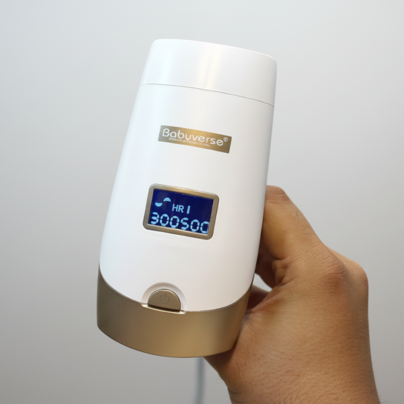 Babyverse Professional IPL Hair Removal Device SE13 – Painless 300000 Flashes with Skin Rejuvenation