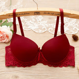 Bra Small Chest Gathered Bra With Underwire (Bra Set) CJ  