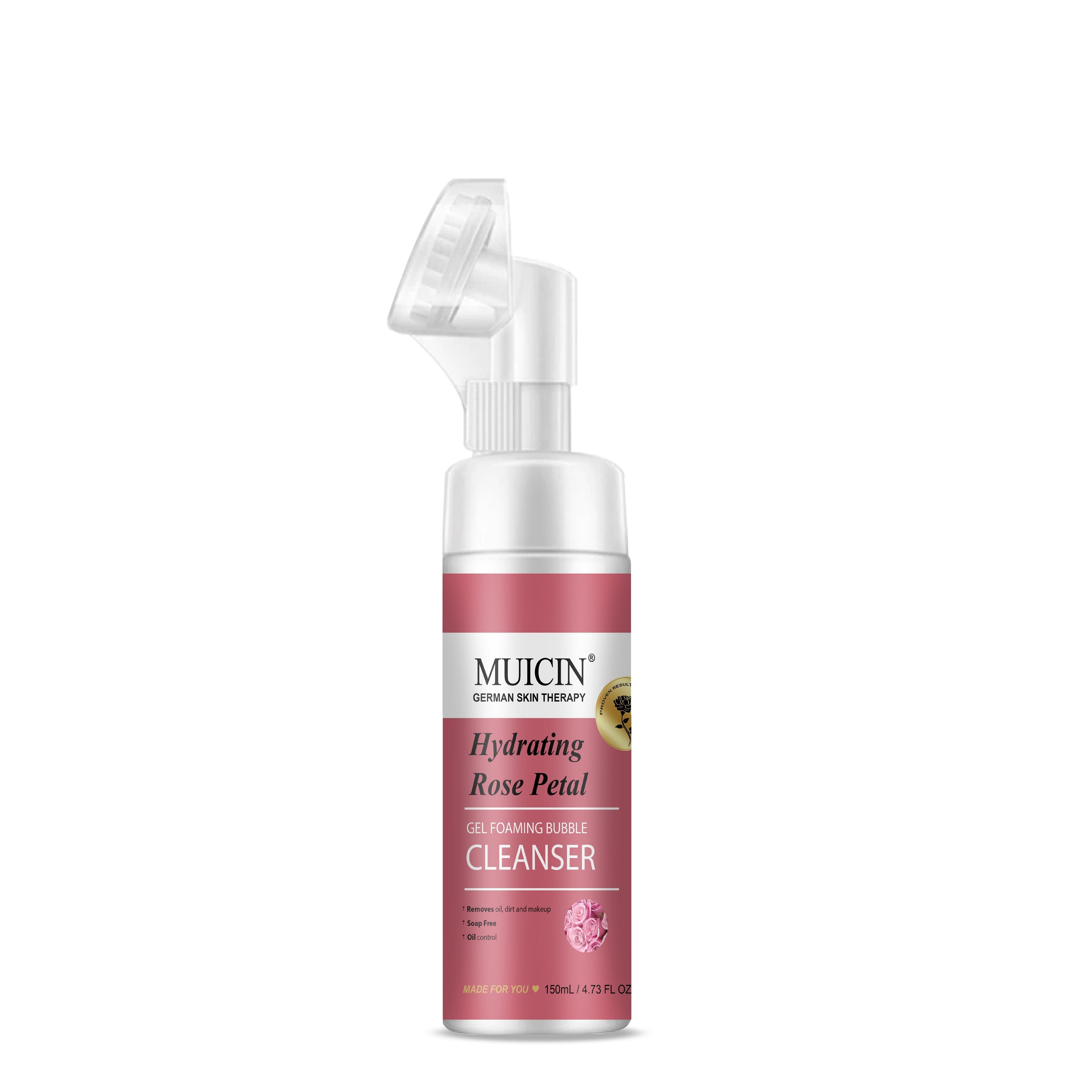 MUICIN - Rose Petal Gel Foaming Bubble Cleanser - 150ml