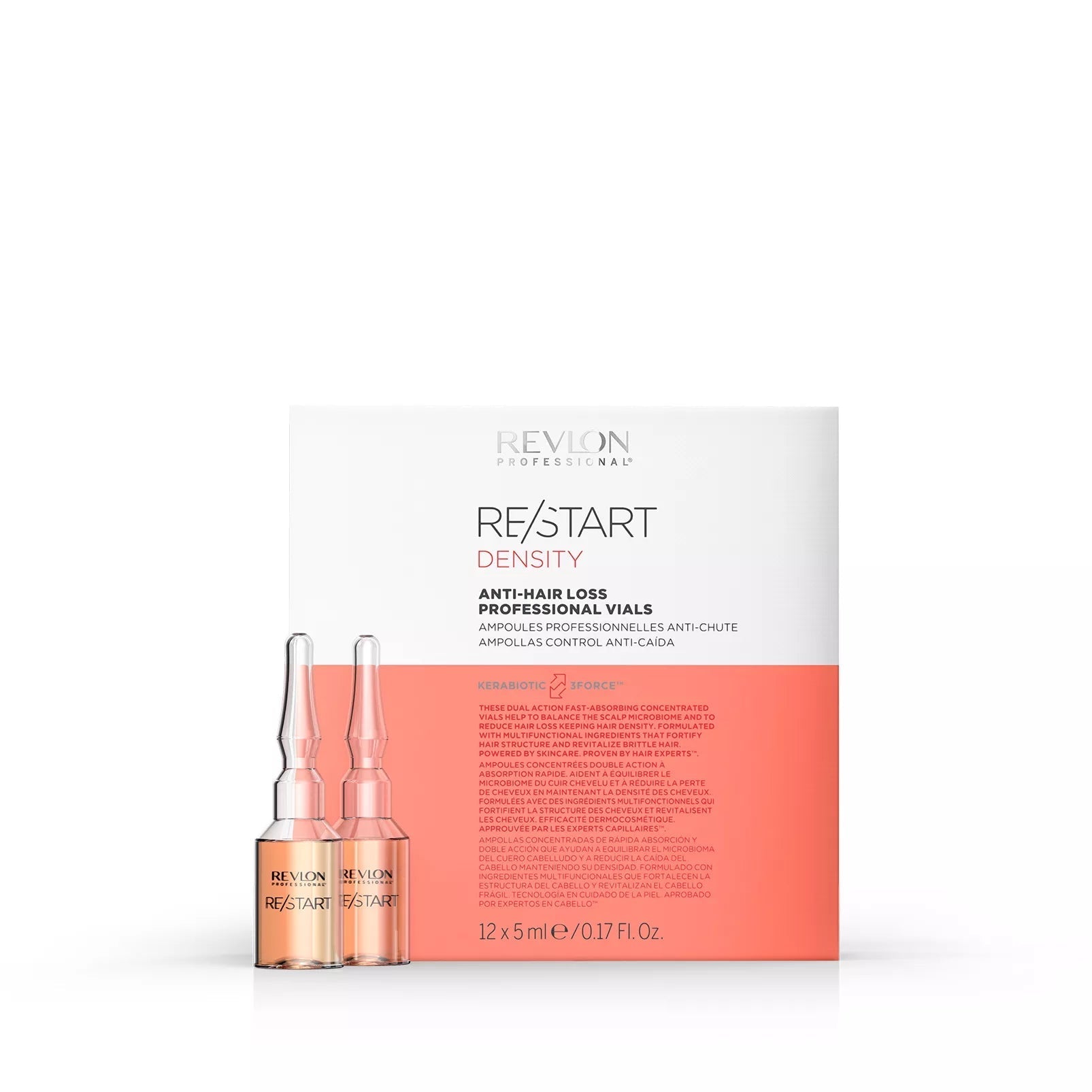 RE/STARTâ„¢ Density Anti Hair Loss Professional Vials 12 X 5 ML