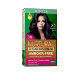 2.0 - Natural Black - Nurtural Women Hair Color Vince Care  