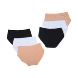 Belleza Lingerie Multi Color Brief Panty Pack Of 6-B237 Belleza Lingerie  