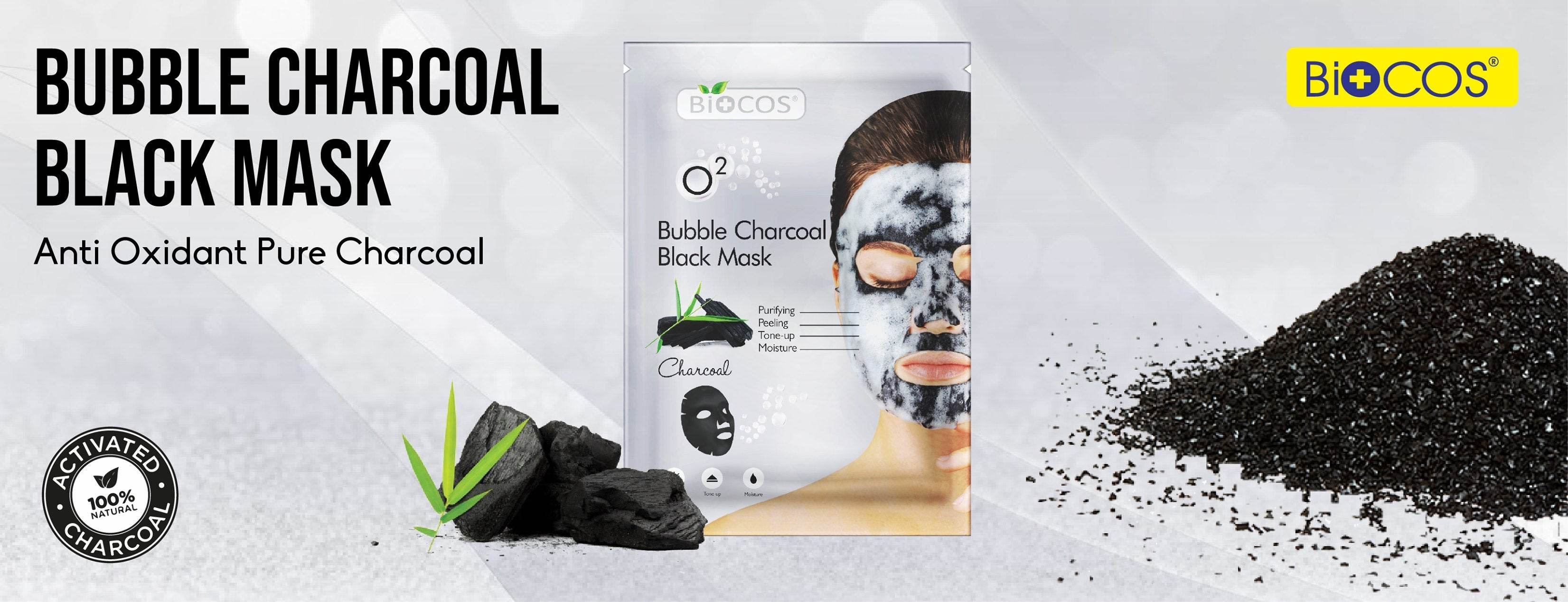 Biocos Bubble Charcoal Face Mask
