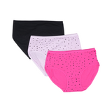 Belleza Lingerie Multi Color Brief Panty Pack Of 3-B247 Belleza Lingerie  