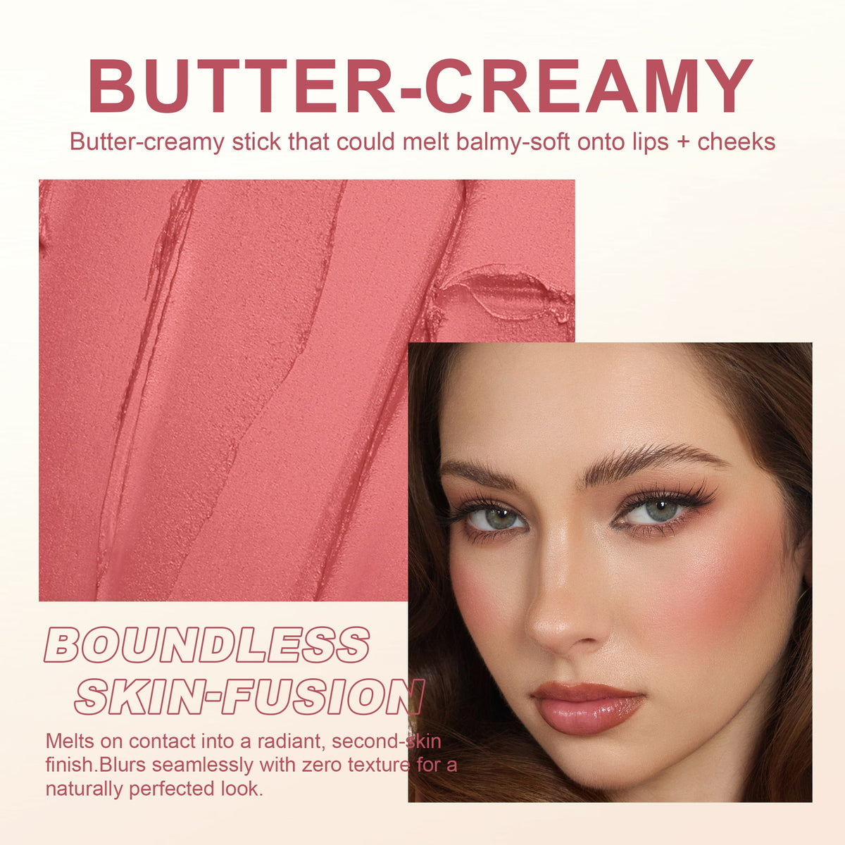 Soft Dewy Cream Blush Stick