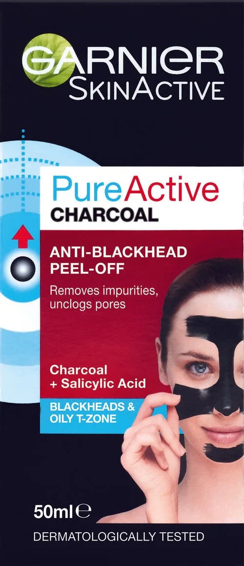 Garnier Pure Active Charcoal Peel Off Mask 50ML