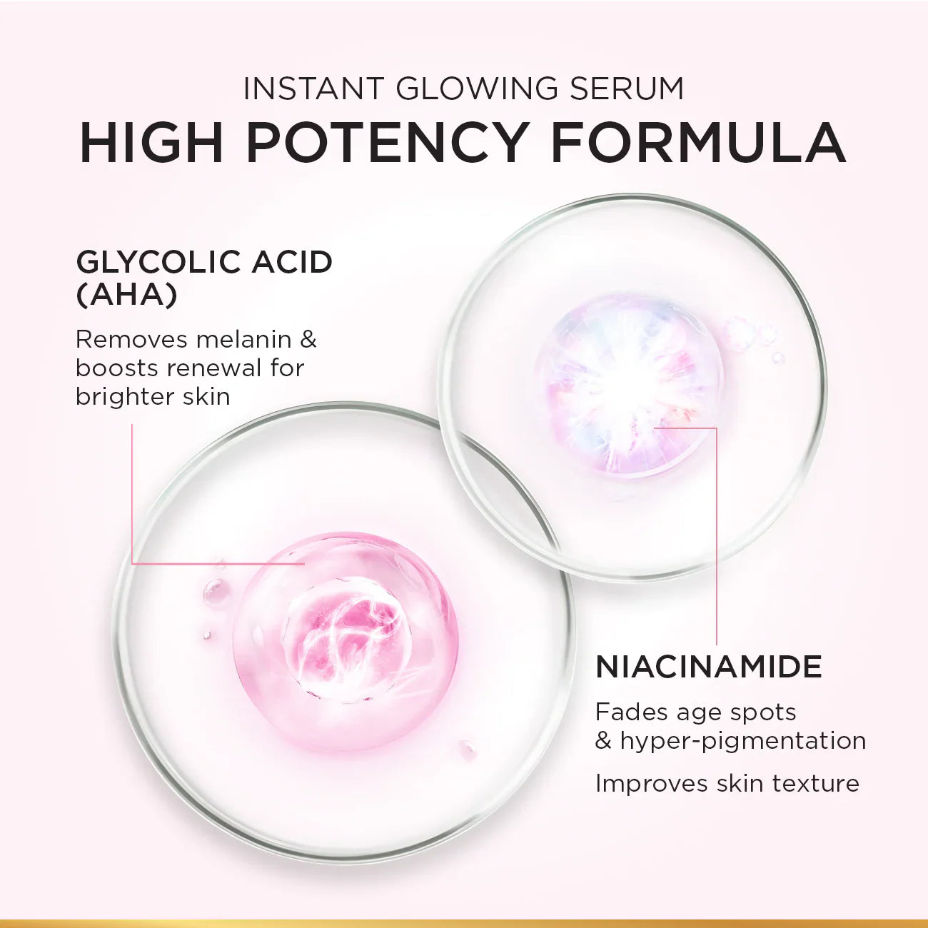 LOreal Paris - Glycolic Bright Instant Glowing Face Serum - 30ml