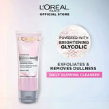 LOreal Paris - Glycolic Bright Glowing Daily Face Wash - 100ml Loreal  