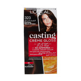 LOREAL CASTING 323 DARK WARM BROWN - PAK Loreal  