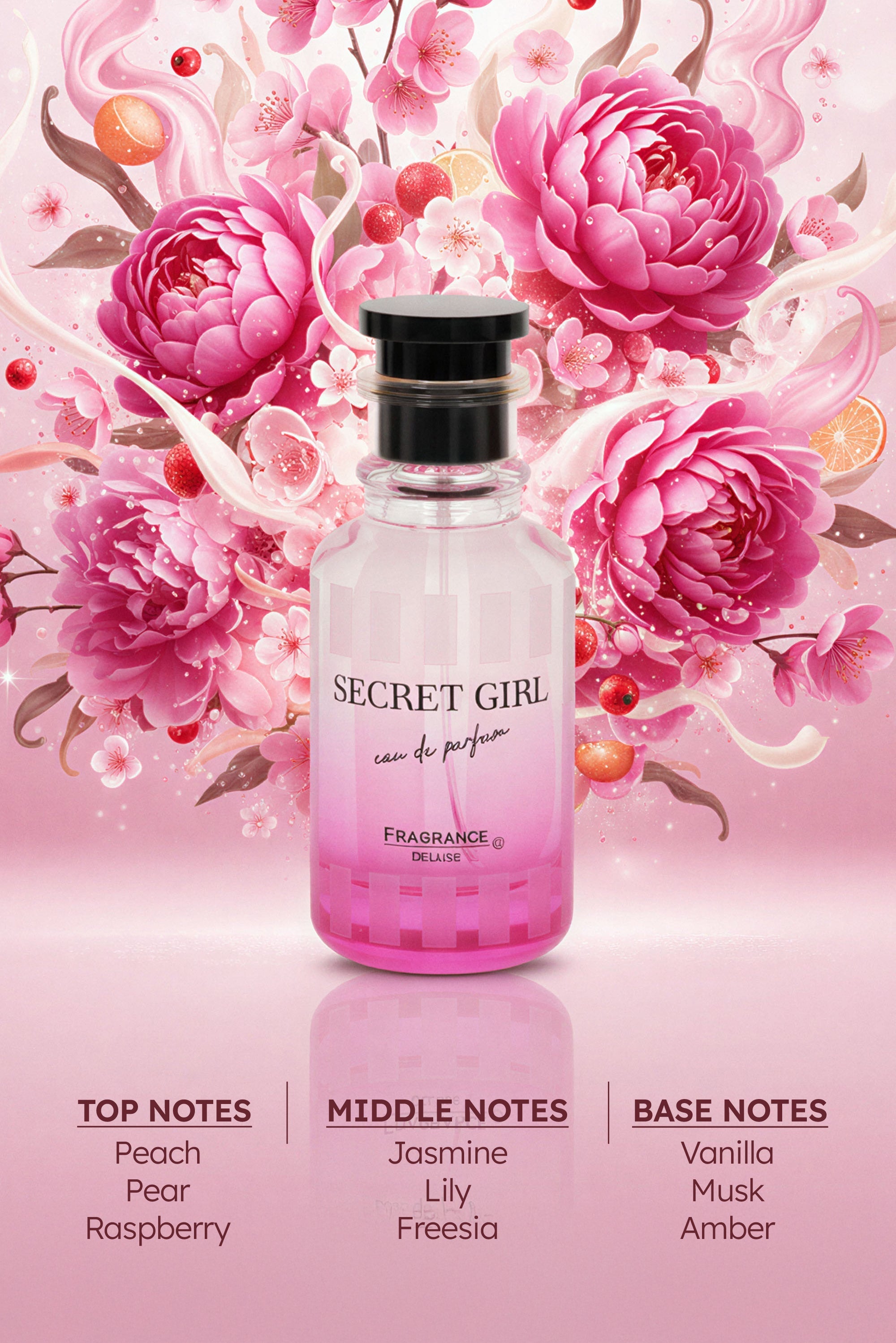 Fragrance Deluxe - Secret Girl (100ml)