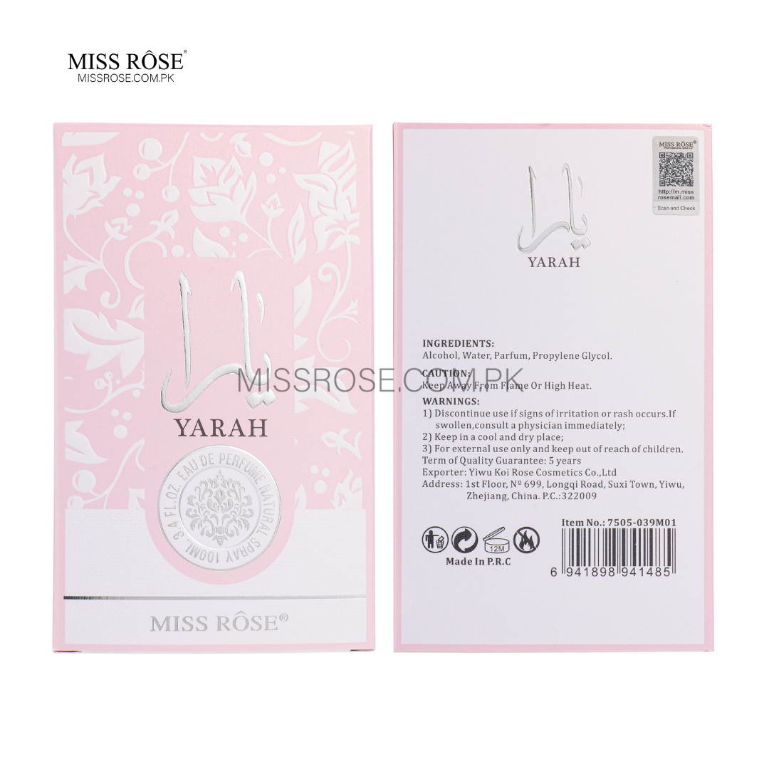 Miss Rose Yarah Perfume