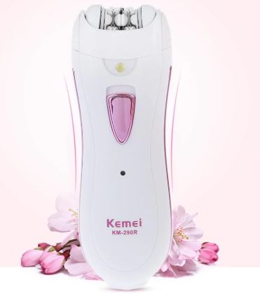 Professional Rechargeable Epilator Hair Remover with Smart Light and Washable Design