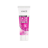3X Glow Face Wash Vince Care  