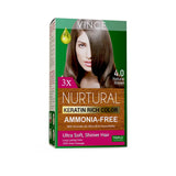 4.0 - Natural Brown - Nurtural Women Hair Color Vince Care  