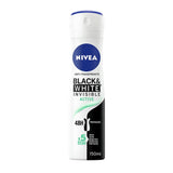 Nivea Women Invisible White & Black Active Body Spray 150ml Nivea  