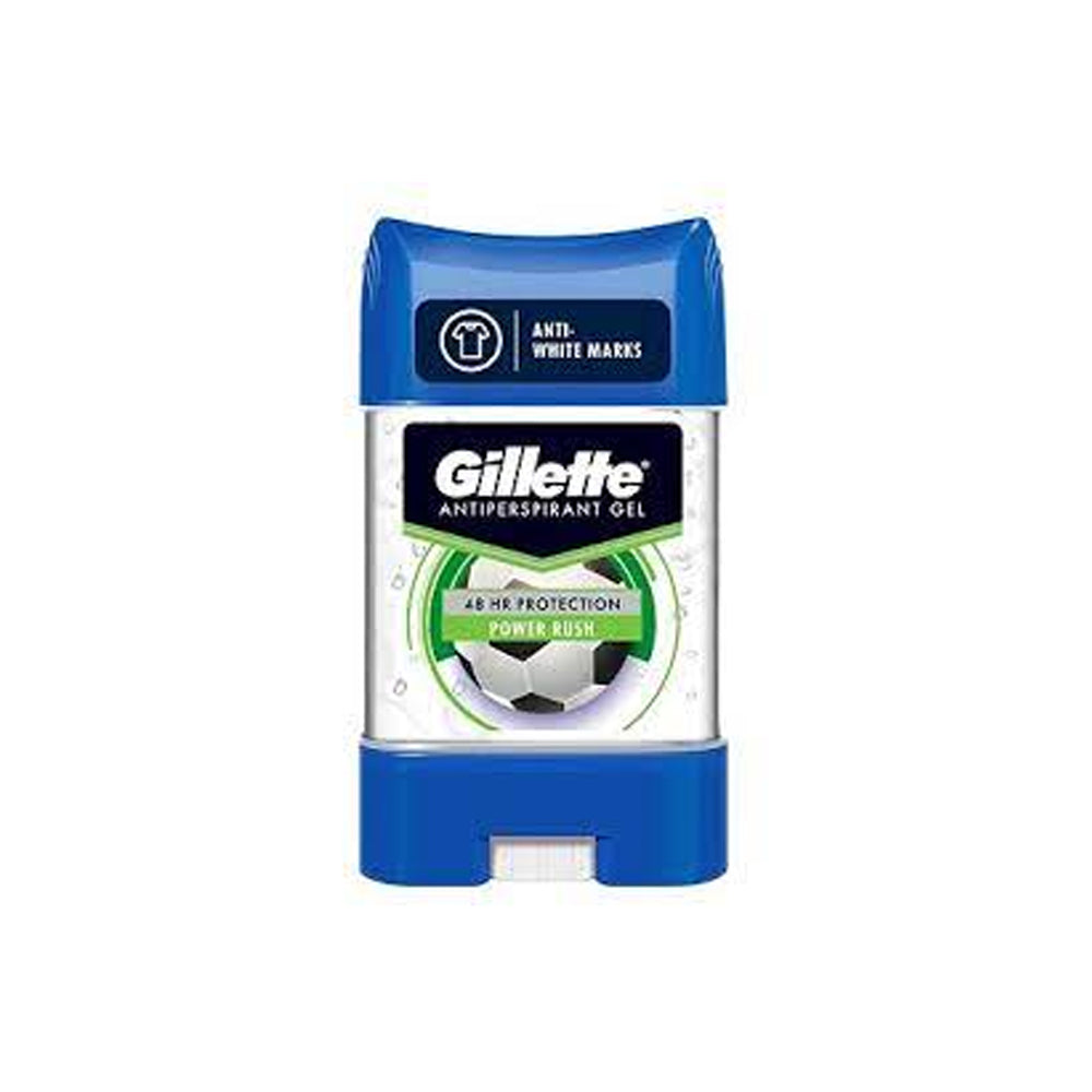 Gillette Antiperspirant Gel Power Rush Doedorant Stcik 70ml