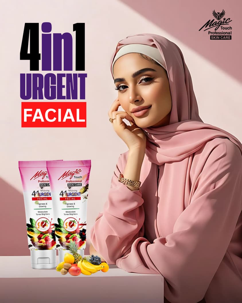 Magic Touch Professional 4-in-1 Urgent Facial – 200ml