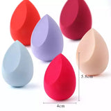 Miss Rose 3 pcs Cosmetic Powder Puff Sponge Mix Shape MISS ROSE  