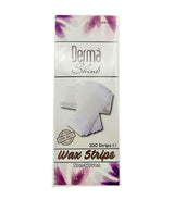 Derma Shine Wax Strips - Non-Woven - 100 Strips Pack Derma Shine  