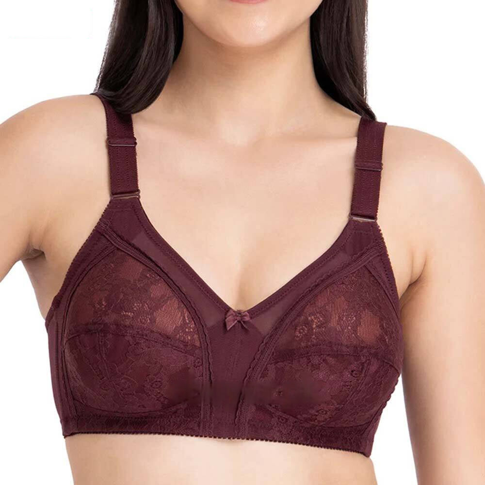Dourine League Bra - Maroon 004