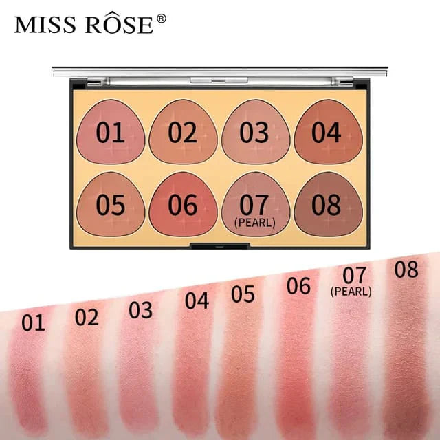 Miss Rose 8-Color Blusher