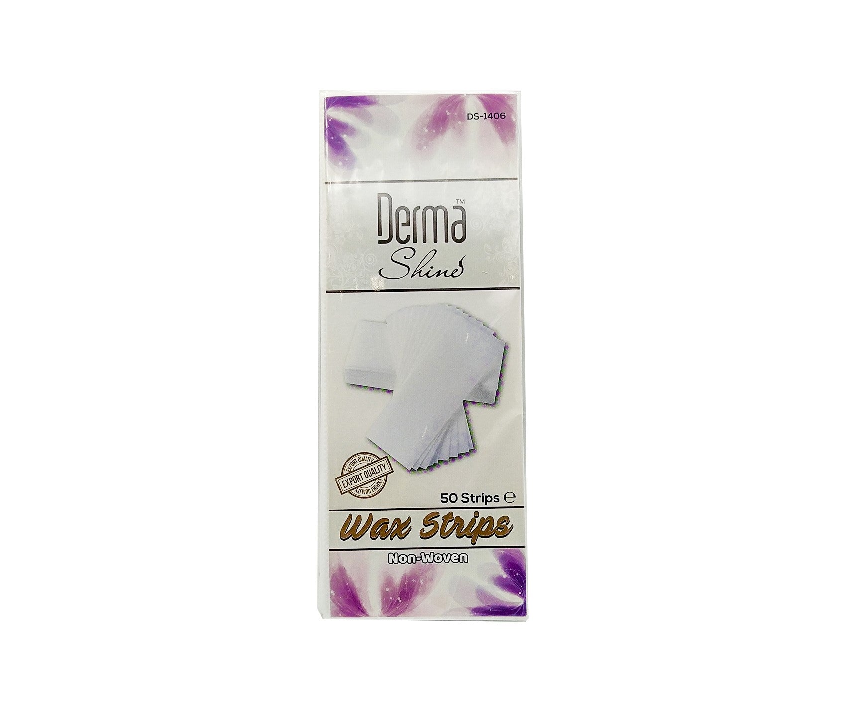 Derma Shine Wax Strips - Non-Woven - 50 Strips Pack