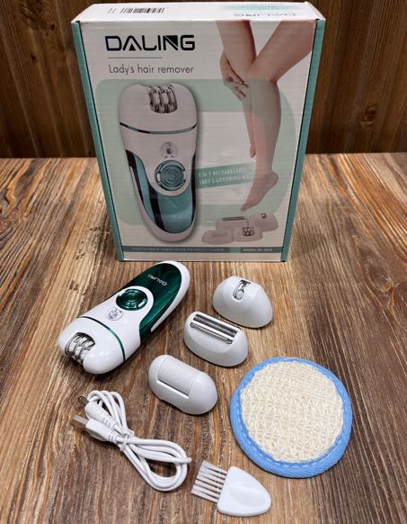 Epilator 4-In-1 Multi-Functional Rechargeable Ladies’ Grooming Kit