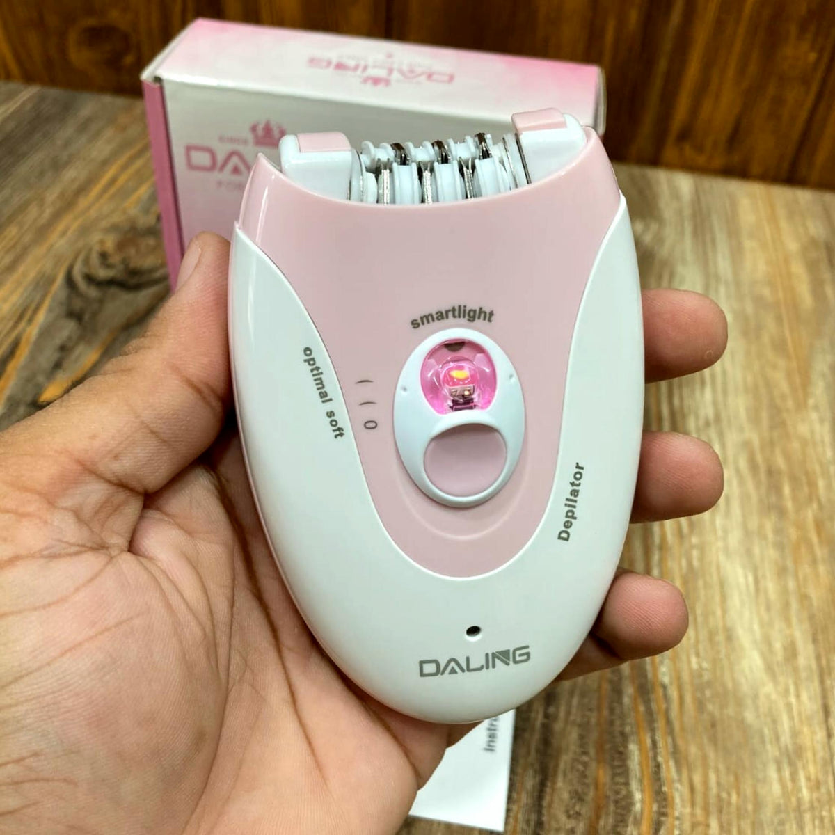 Daling Ladies Rechargeable Epilator Hair Removal Machine