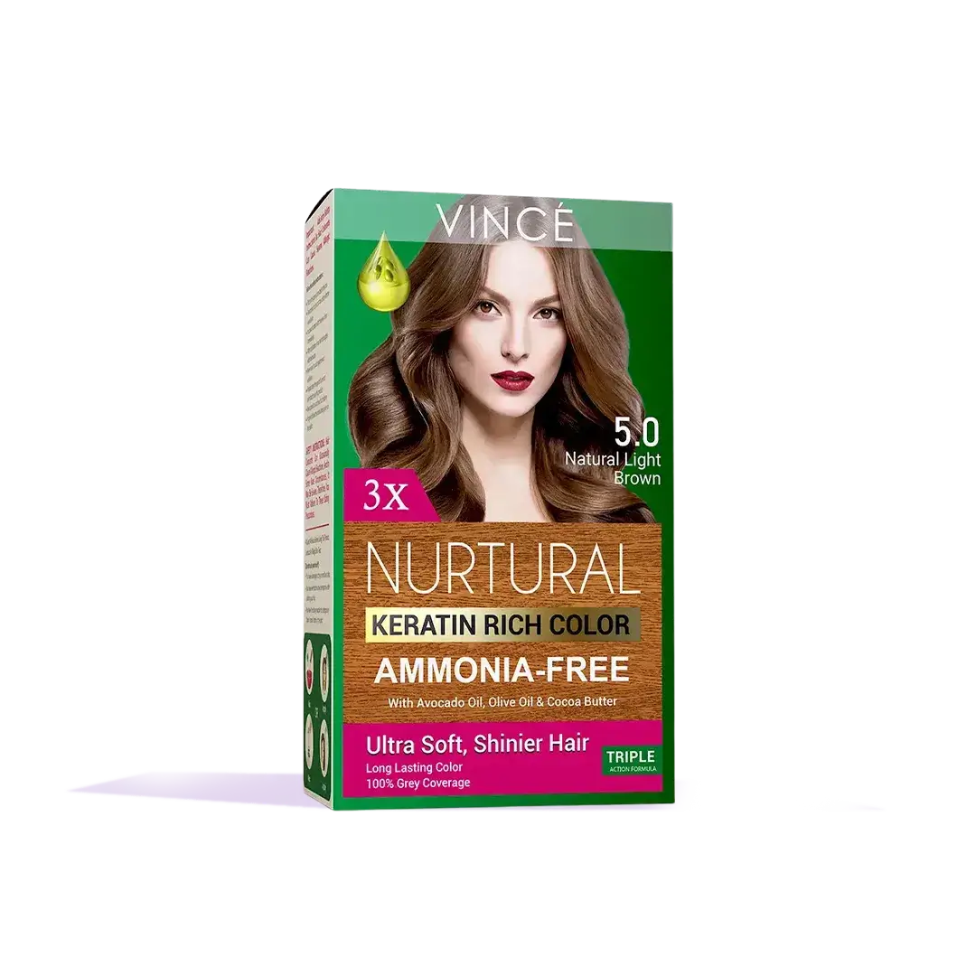 5.0 - Natural Light Brown - Nurtural Women Hair Color