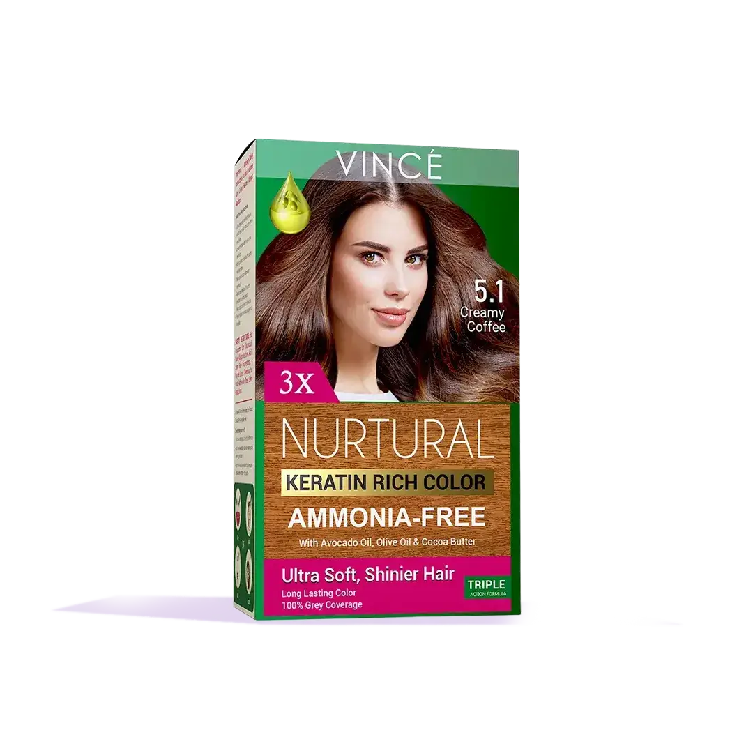 5.1 - Creamy Coffee - Nurtural Women Hair Color