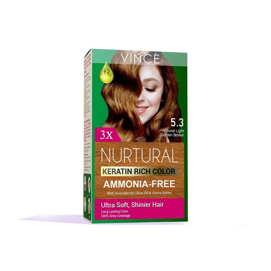 5.3 - Natural Light Golden Brown - Nurtural Women Hair Color