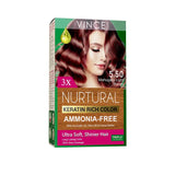 5.50 - Mahogany Light Brown - Nurtural Women Hair Color Vince Care  