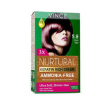 5.8 - Dark Red - Nurtural Women Hair Color Vince Care  
