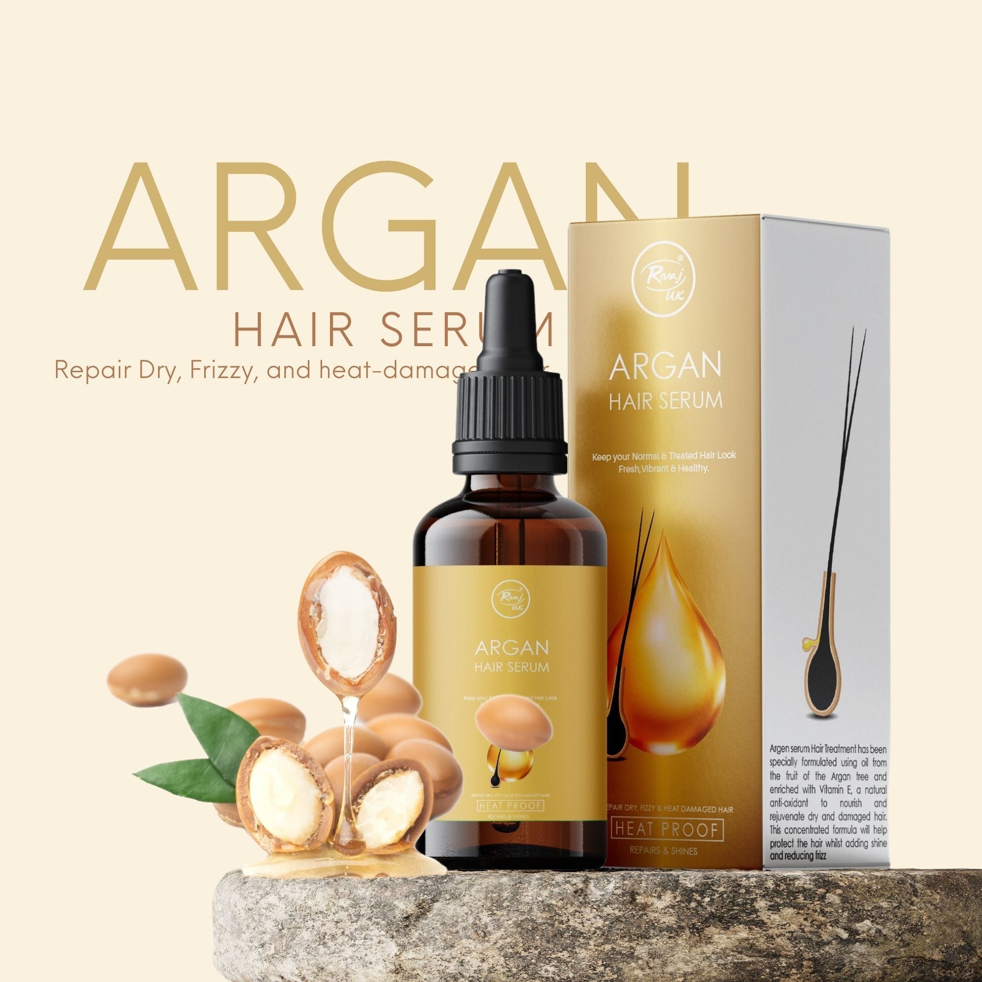 ARGAN OIL HAIR SERUM 30ML