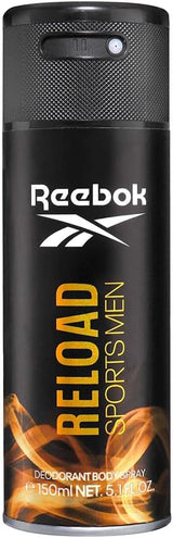 Reebok Men Reload Deodorant Body Spray 150ml Reebok  