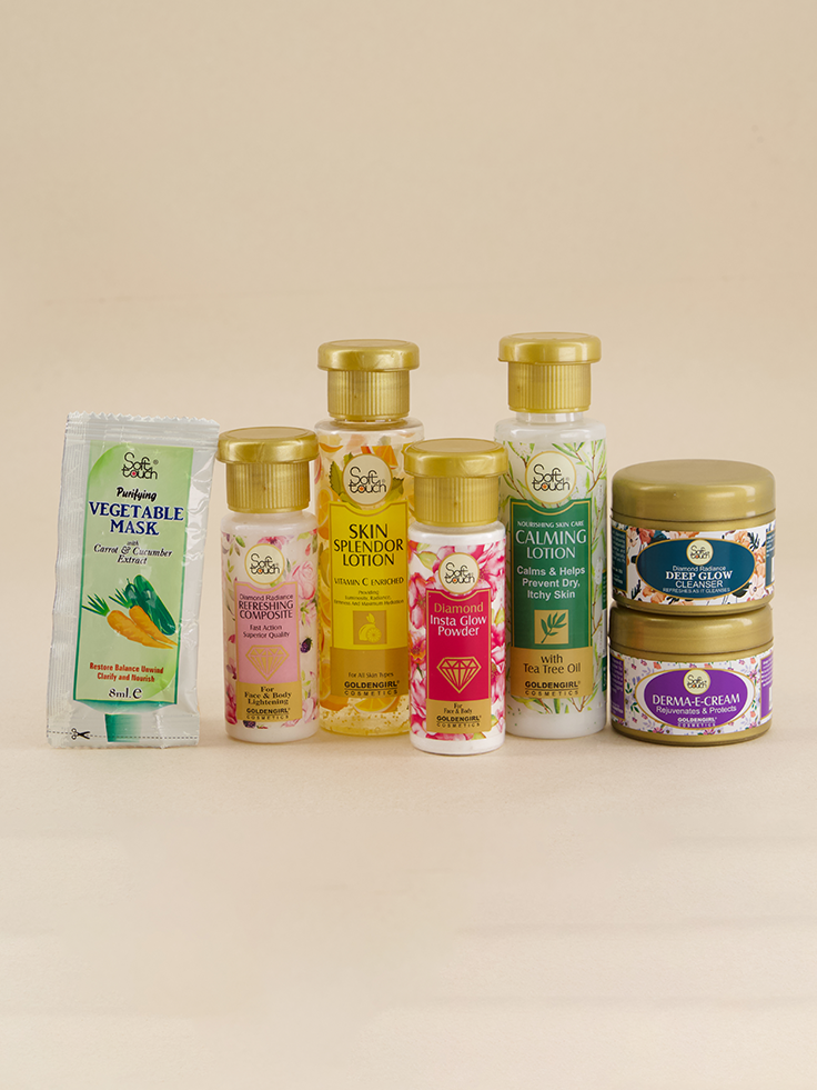 New-Diamond Face Glowing Kit